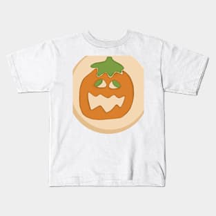 Jack-o'-lantern sugar cookie Kids T-Shirt